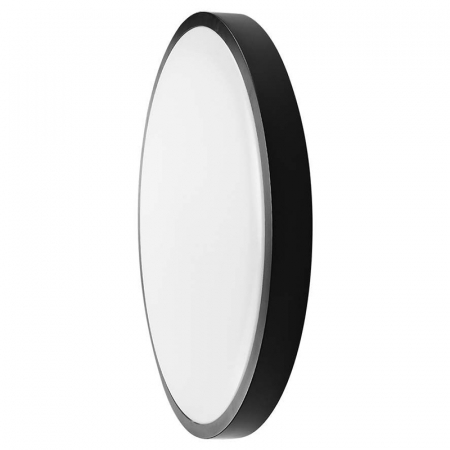 Plafoniera LED, 18W, IP44, 6500K, alb rece, negru, V-TAC, SKU-76351 [1]