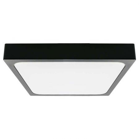 Plafonieră led 18w IP44 cu senzor 4000k alb neutru - negru [1]