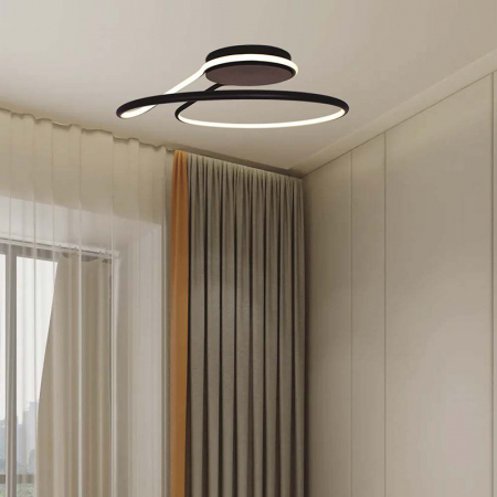 Plafoniera LED 24W 3in1 - negru [5]