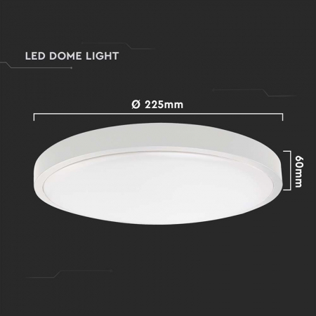 PLAFONIERA LED 24W 4000K IP44 CU SENZOR DE MISCARE [4]