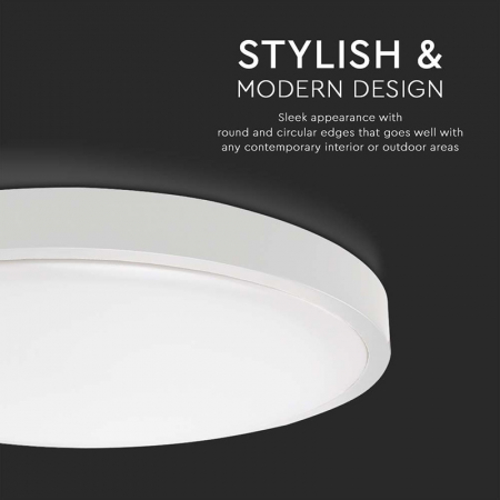 PLAFONIERA LED 24W 4000K IP44 CU SENZOR DE MISCARE [5]