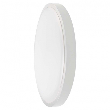 Plafonieră led 24w IP44 6500k alb rece - alb [1]