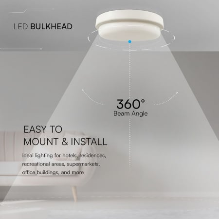 Plafoniera LED, 24W, IP54, 4000K, V-TAC, SKU-23597 [6]