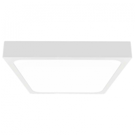 Plafonieră led 30w IP44 cu senzor 4000k alb neutru - alb [1]
