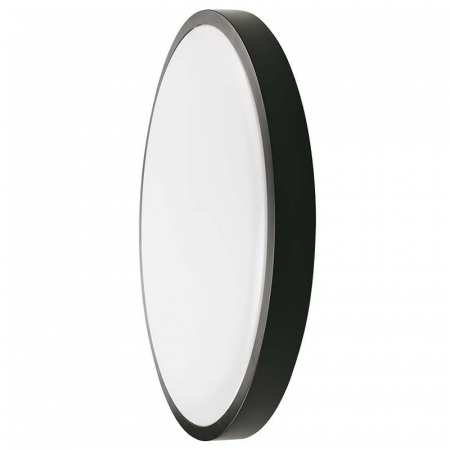 Plafonieră led 30w IP44 cu senzor 4000k alb neutru - negru [1]