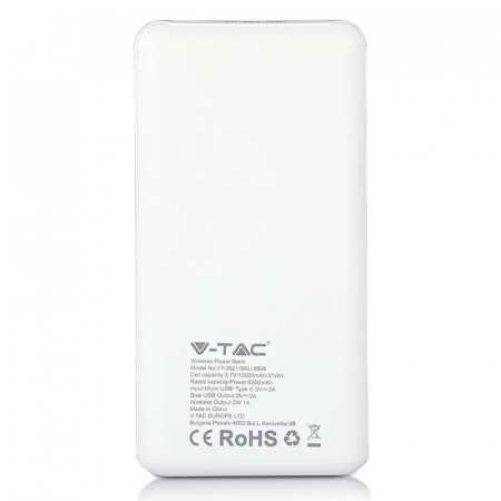 POWER BANK 10000MAH INCARCARE WIRELESS - ALB [4]