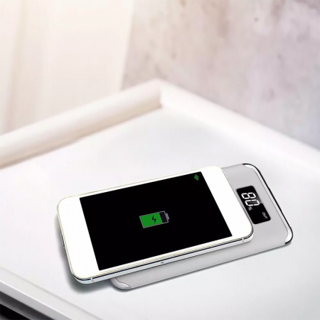 POWER BANK 10000MAH INCARCARE WIRELESS - ALB [9]