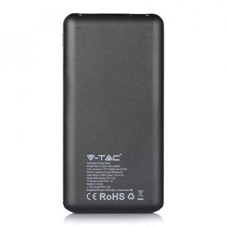 POWER BANK 10000MAH INCARCARE WIRELESS - NEGRU [5]