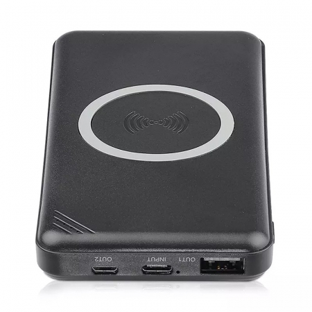 POWER BANK 10000MAH INCARCARE WIRELESS - NEGRU [3]