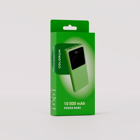 POWER BANK PD + QC 10000MAH - VERDE [3]
