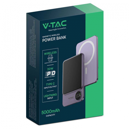 POWER BANK ULTRA SLIM 5000MAH WIRELESS FAST CHARGING [2]