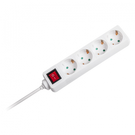 PRELUNGITOR 4 CAI CU INTRERUPATOR 5M( 3G1.5MM2) ALB [1]