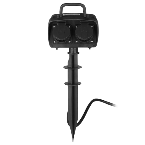 PRELUNGITOR IP44 CU TARUS 2 CAI 1.5M(3G1.5MM2 - NEGRU [2]