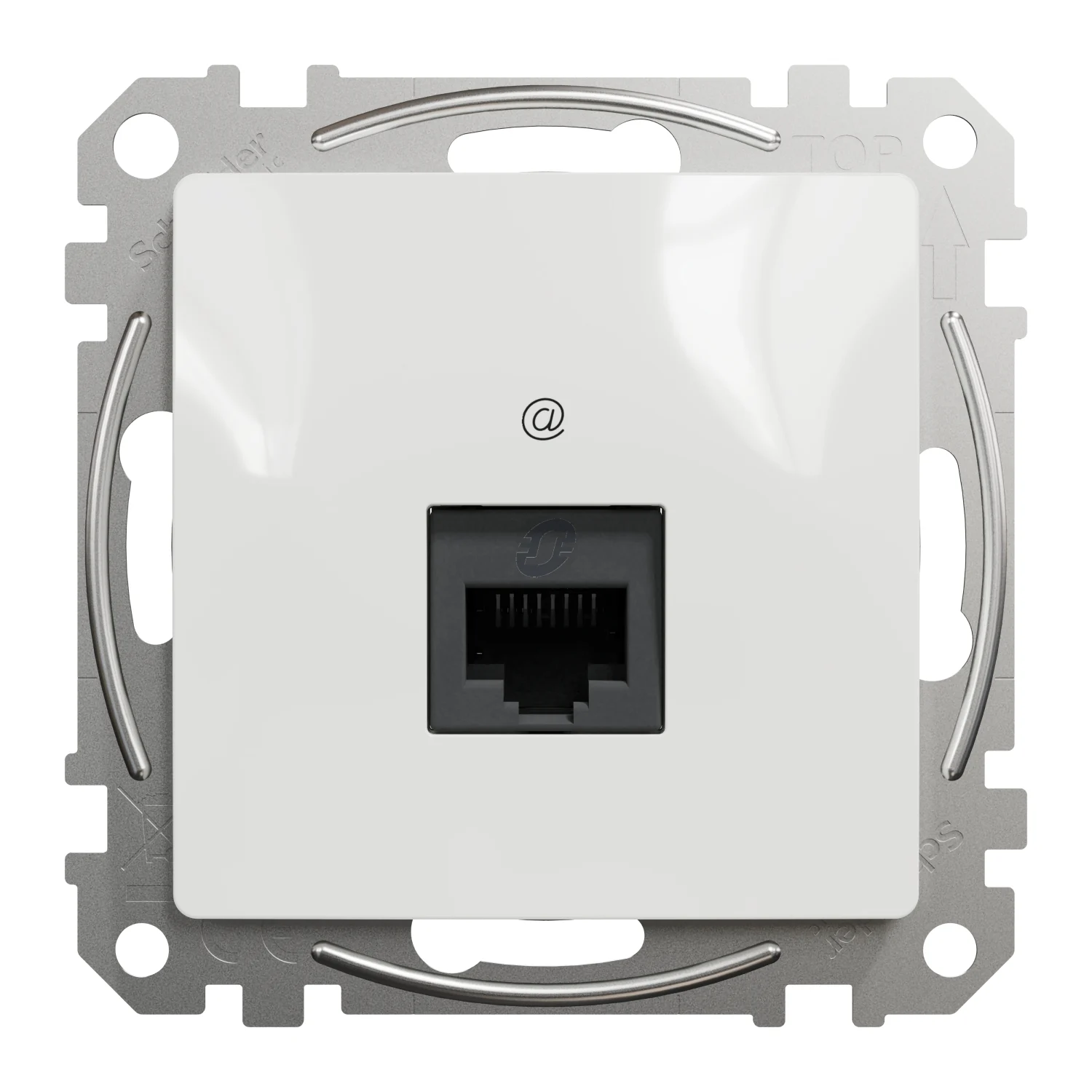 Schneider Sedna Design - Priza simpla RJ45 UTP CAT5E Schneider Sedna alb SDD111451