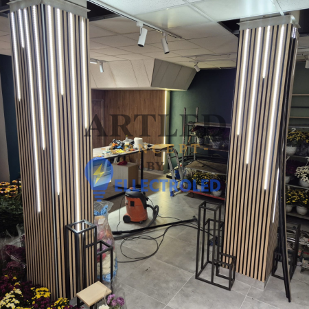 Profil Aluminiu Aplicat pentru Bandă LED, 2m, 15.55mm x 5.9mm, capac mat, corp argintiu, V-TAC, SKU 3370 [1]