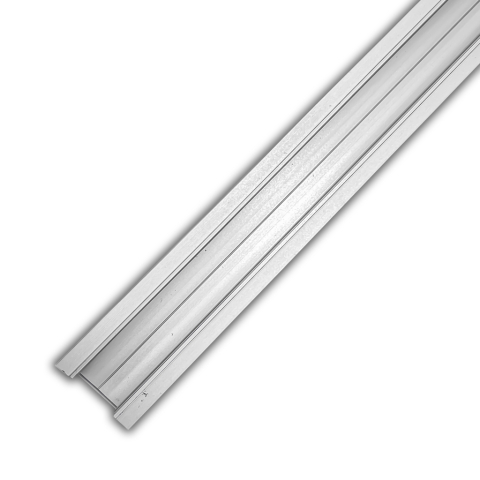 Profil Aluminiu Încastrat pentru Bandă LED, 2m, 50mm x 35mm, capac mat, corp argintiu, V-TAC 2871 [4]