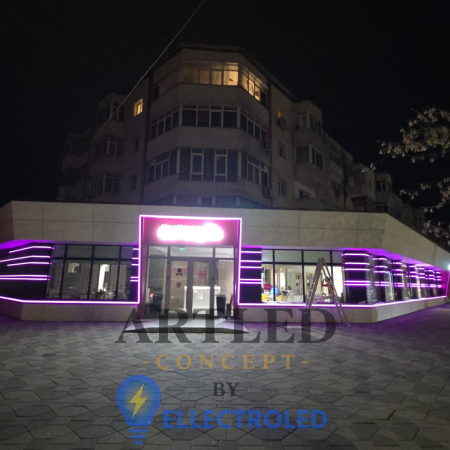 PROFIL ALUMINIU PENTRU BANDA LED 2M 50MM X 20MM [2]