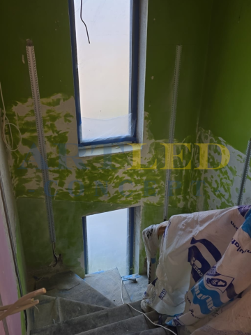 Profil aluminiu pentru banda LED incastrat pentru rigips/tencuiala/sub decorativa, 2M IP20 V-TAC 3359 [6]