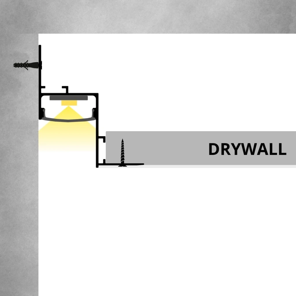 Profil banda led SHADOW GAP [1]