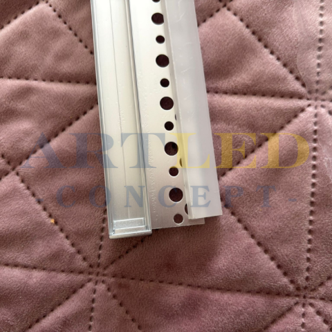 Profil LED aluminiu pentru trepte scări gresie 2metri [6]