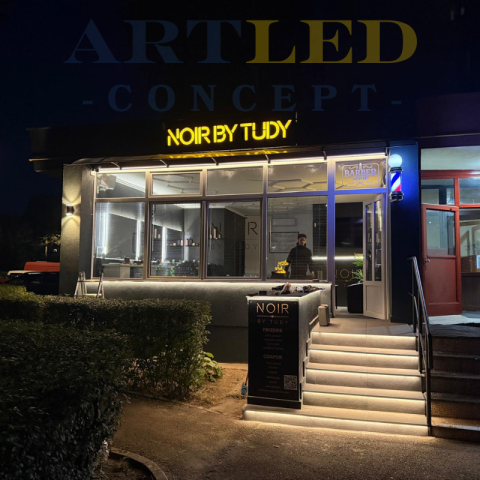 Profil LED aluminiu pentru trepte si scari din gresie, 2 metri [14]