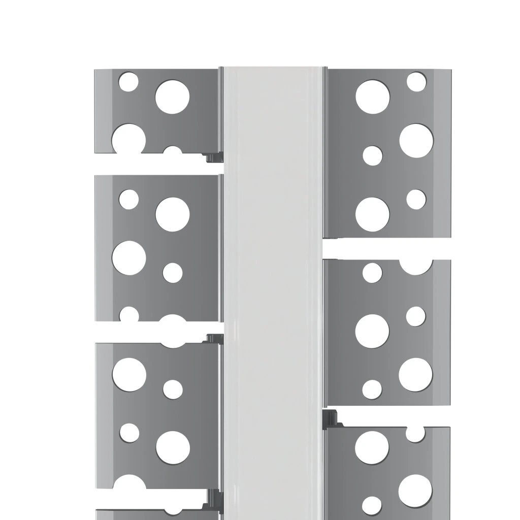 Profil LED Incastrat Pentru Finisaj Glet, Flexibil, Lungime 2m [5]