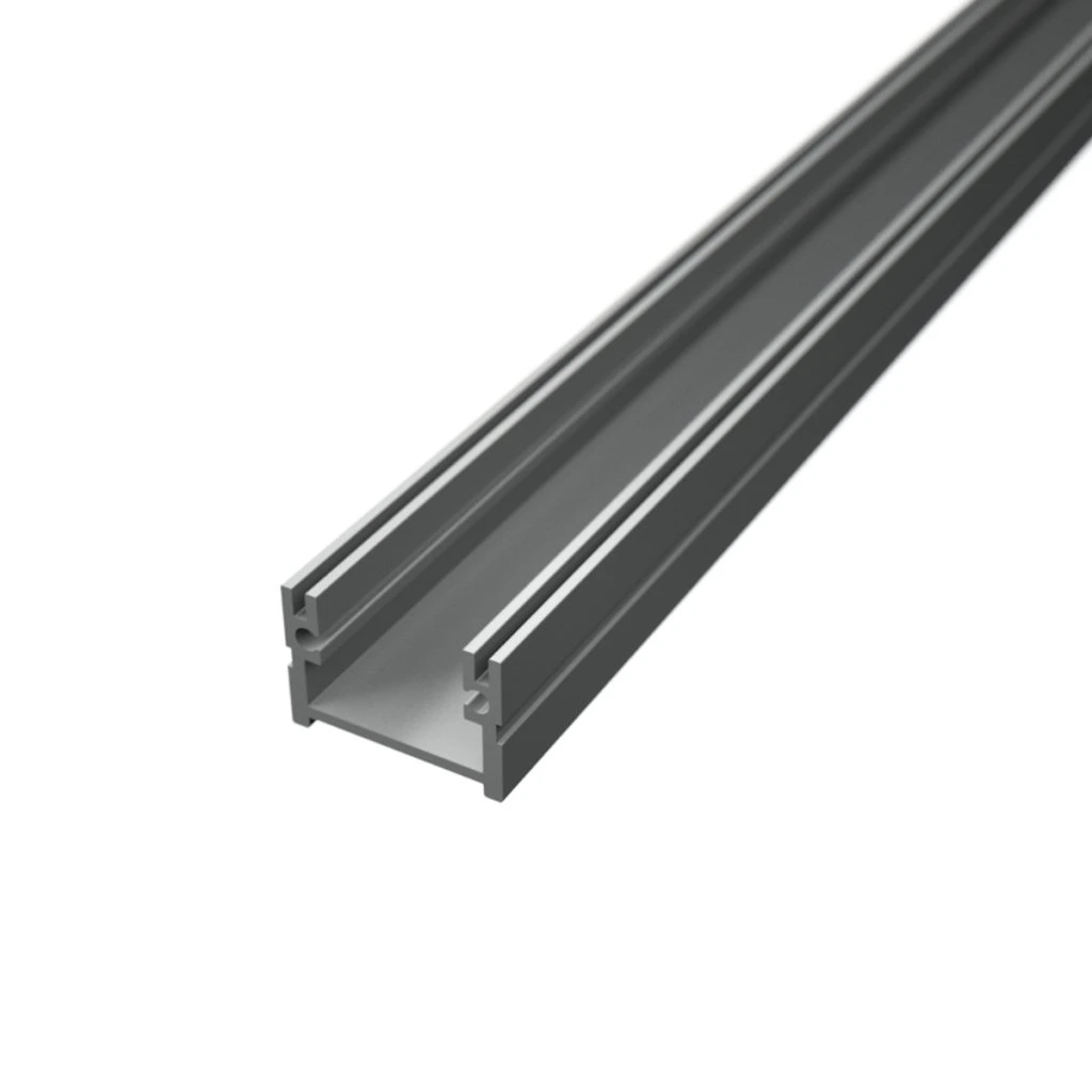 Profil Led Pardoseala Incastrat Gri 2 Metri 12.7 mm / 16 mm [4]