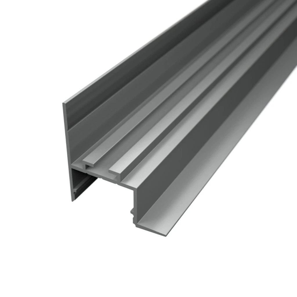 BANDA LED - Profil LED Scafa  2 Metri Gri Montaj Tavan cu Perete