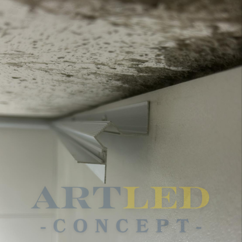 Profil led SHADOW GAP 45 grade scafa 2 metri [1]