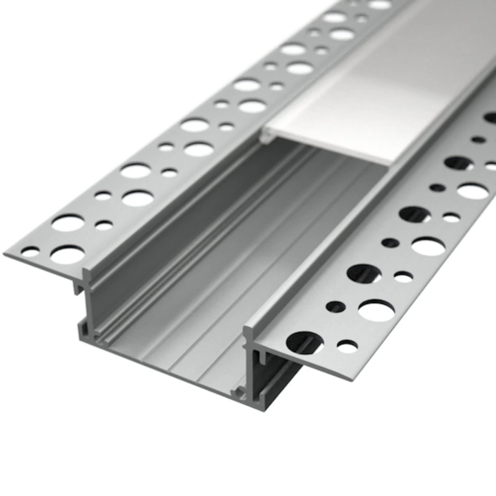 Profile Banda Led - Profil banda led pentru rigips/tencuiala, 34mm/2m, montaj incastrat