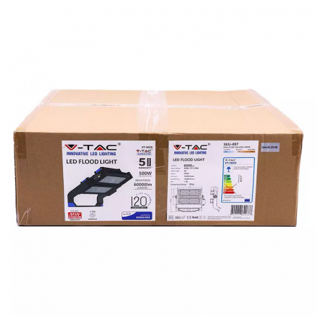 Proiector led 500w driver meanwell 4000k V-tac [2]