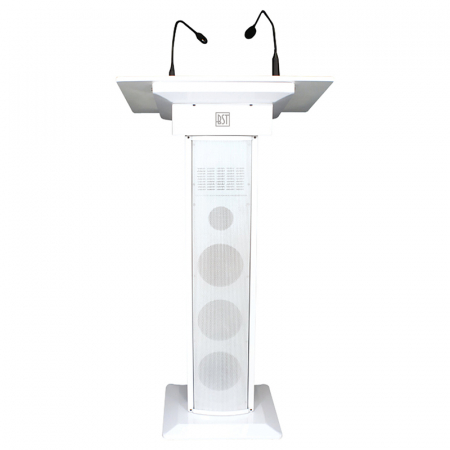 PUPITRU CONFERINTA 60W + MICROFOANE CONFERINTA - ALB [1]