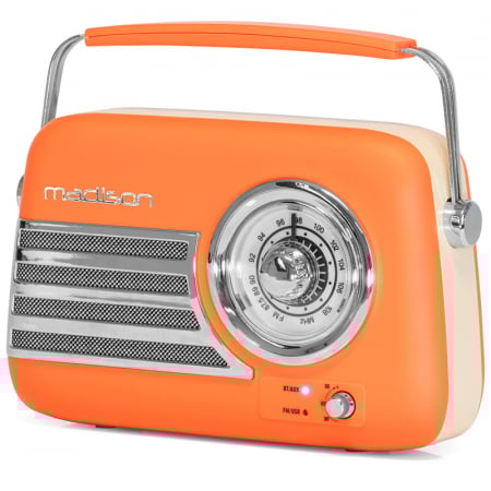 RADIO FM PORTABIL NOSTALGIA 30W CU FUNCTIE OR-MAT [1]