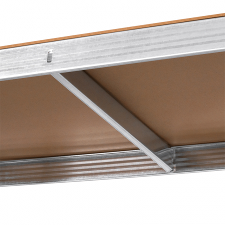 RAFT METALIC 5 POLITE 750KG MDF 180X90X40 REBEL (RB-1251) [7]