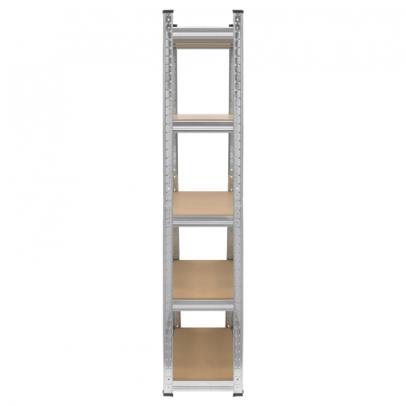 RAFT METALIC 5 POLITE MDF 150X70X30 750KG REBEL (RB-1255) [4]