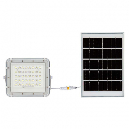 REFLECTOR CU INCARCARE SOLARA 10W 800LM 6400K - ALB [1]