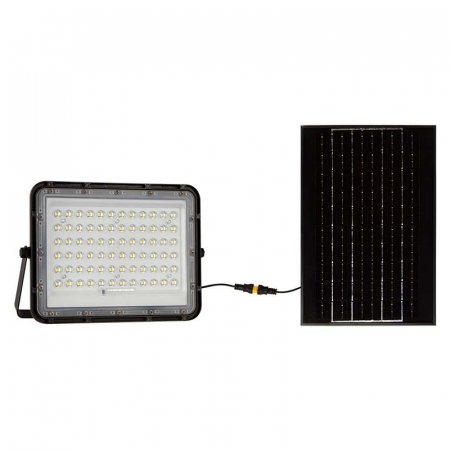 REFLECTOR CU INCARCARE SOLARA 15W 1200LM 4000K - NEGRU [1]