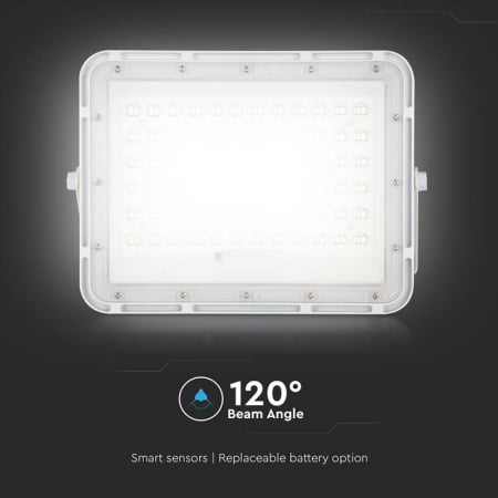 REFLECTOR CU INCARCARE SOLARA 15W 1200LM 6400K - ALB [12]