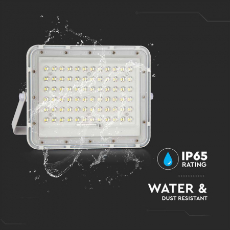 REFLECTOR CU INCARCARE SOLARA 15W 1200LM 6400K - ALB [2]