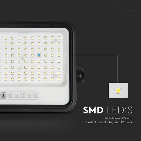 REFLECTOR CU INCARCARE SOLARA 200W 7IN1 - NEGRU [12]