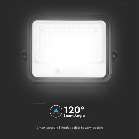 REFLECTOR CU INCARCARE SOLARA 200W 7IN1 - NEGRU [4]