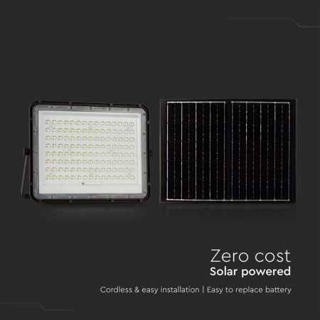 REFLECTOR CU INCARCARE SOLARA 20W 1800LM 4000K - NEGRU [14]