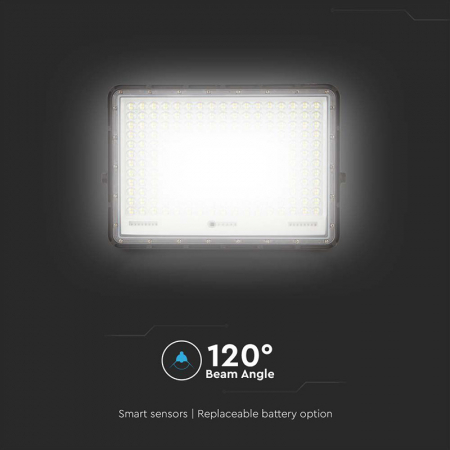 REFLECTOR CU INCARCARE SOLARA 30W 2300LM 6400K - NEGRU [12]