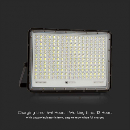 REFLECTOR CU INCARCARE SOLARA 30W 2300LM 6400K - NEGRU [3]