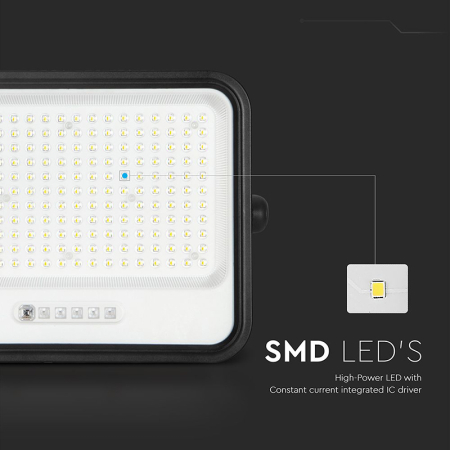 REFLECTOR CU INCARCARE SOLARA 400W 7IN1 - NEGRU [10]