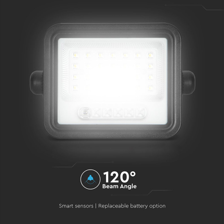 REFLECTOR CU INCARCARE SOLARA 50W 1200LM 7IN1 - NEGRU [4]