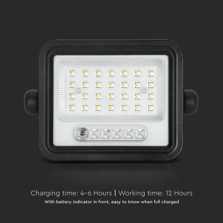 REFLECTOR CU INCARCARE SOLARA 50W 1200LM 7IN1 - NEGRU [3]