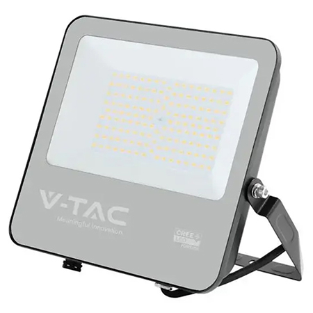 Reflectoare LED - REFLECTOR LED 100W 135LM/W 4000K IP65 CABLU 1M CIP CREE - NEGRU/GRI