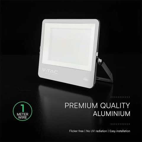 REFLECTOR LED 200W 135LM/W 6500K IP65 CABLU CIP CREE - NEGRU/GRI [9]