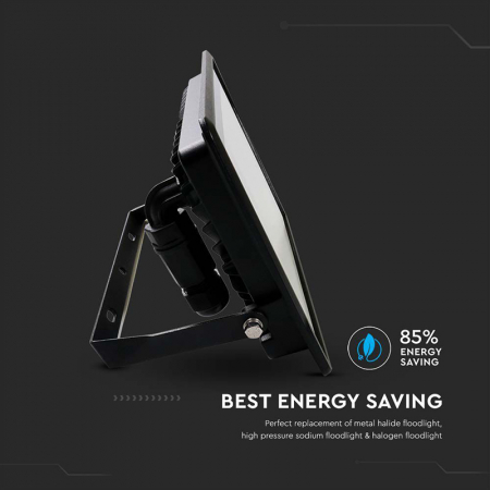 Reflector LED 50W, 6400K, alb rece, cip Samsung, V-TAC, SKU-20315 [12]